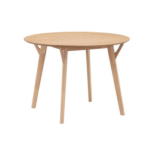 42"  Round Wooden Dining Table For 4