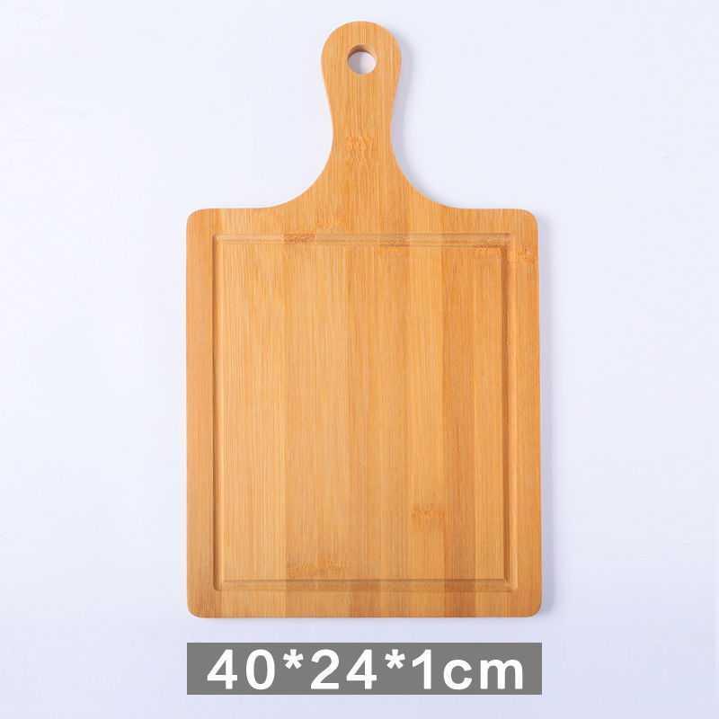 Round or Square Wooden Chopping Board with Handle