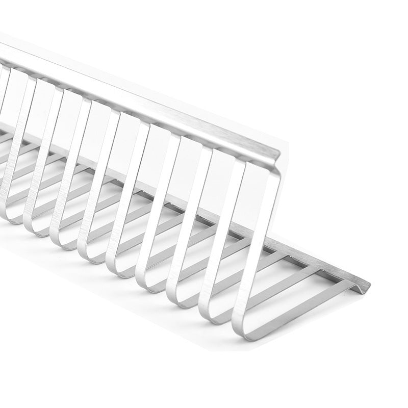 Stainless Steel Barbecue Grill Holder Smoking Rib Racks