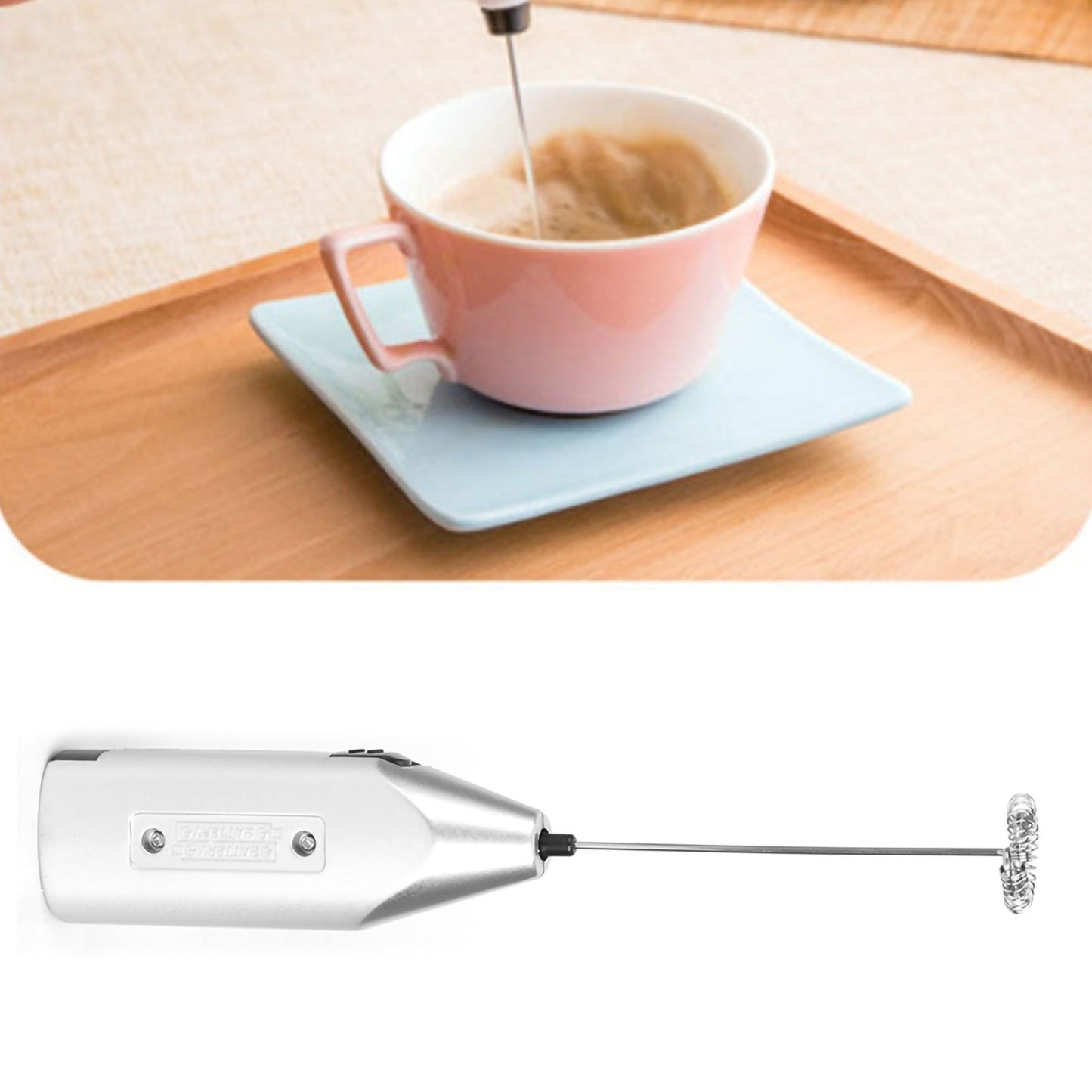 Handheld Electric Eggbeater Coffee Milk Frother Mixer Blender