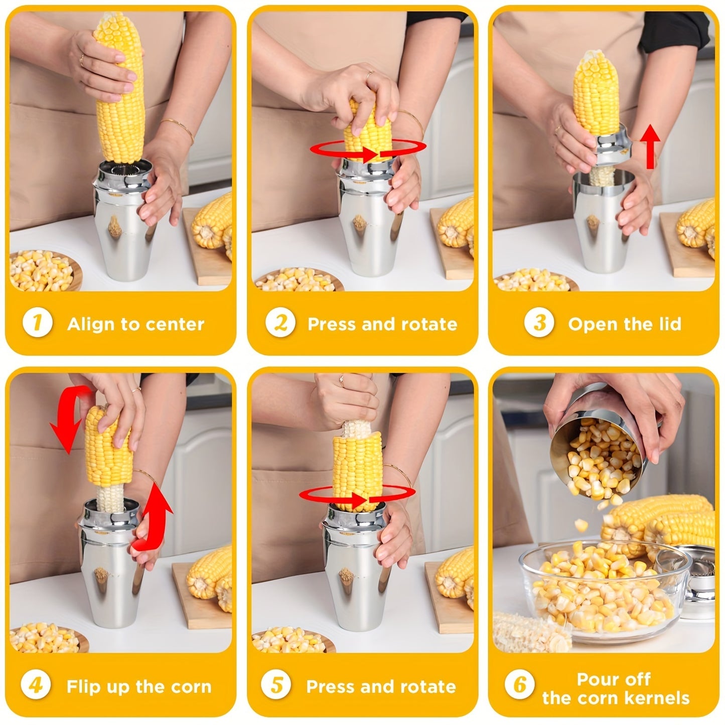 Corn Cutter Peeler