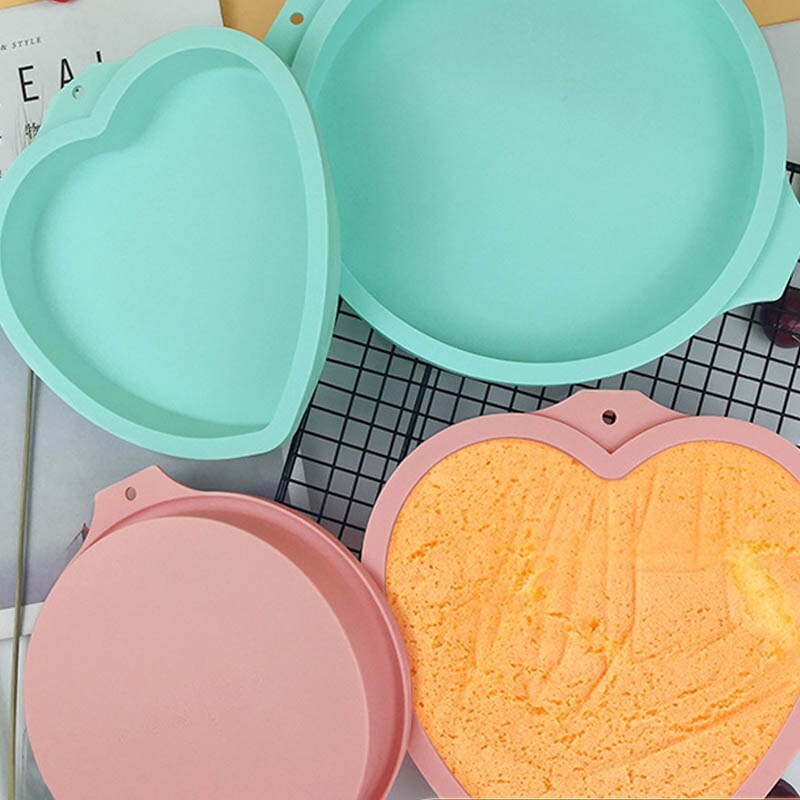 6-8" Pink and Blue Cake Pan