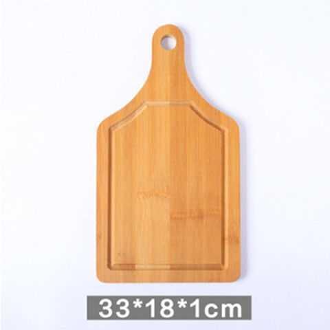 Round or Square Wooden Chopping Board with Handle