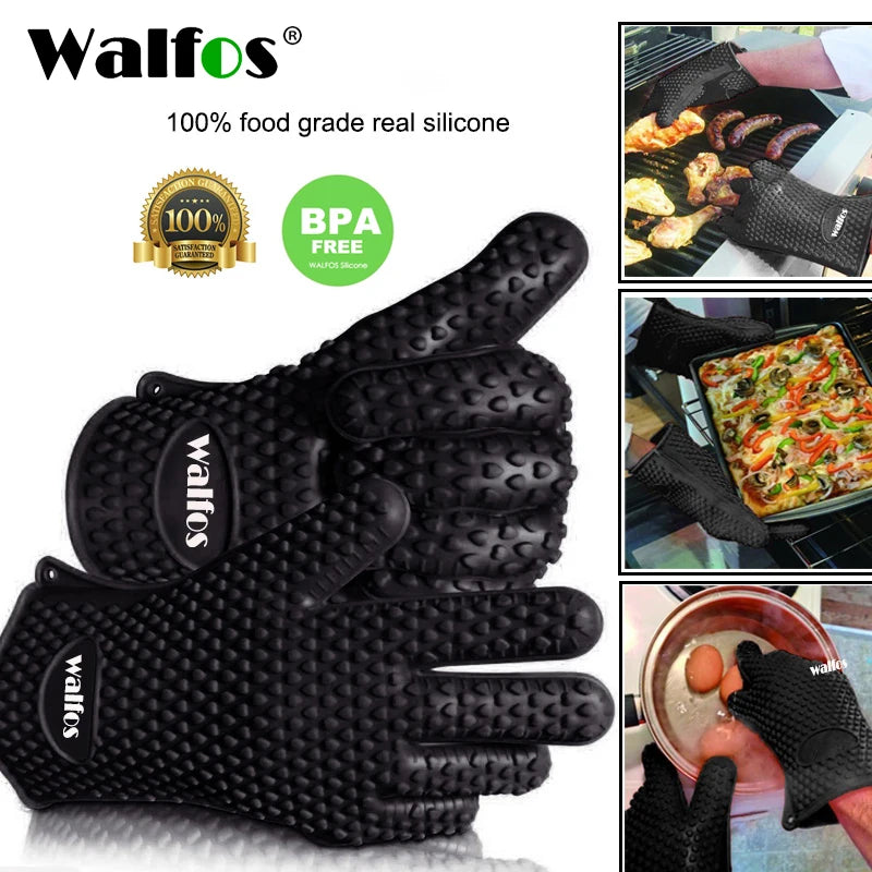 Silicone Oven Kitchen Glove Heat Resistant