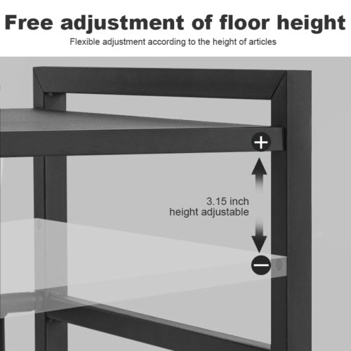 3 Tier Adjustable Microwave Stand