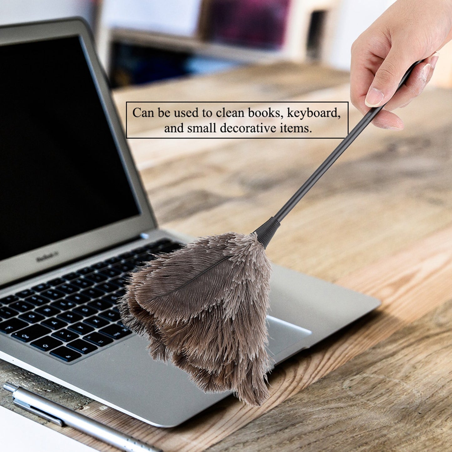 Mini Handmade Washable Reusable Ostrich Feather Duster