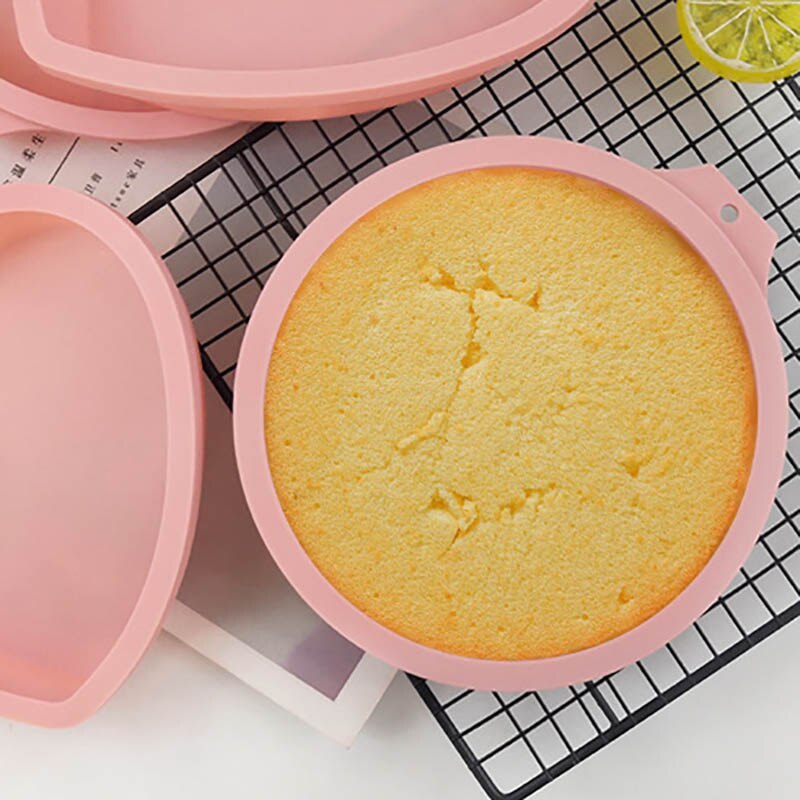 6-8" Pink and Blue Cake Pan