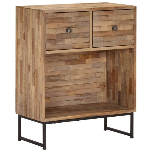 vidaXL Sideboard Reclaimed Teak Wood 23.6"x11.8"x29.5"