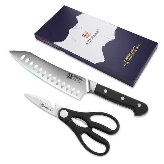 Chef Knife And Kitchen Shears Set