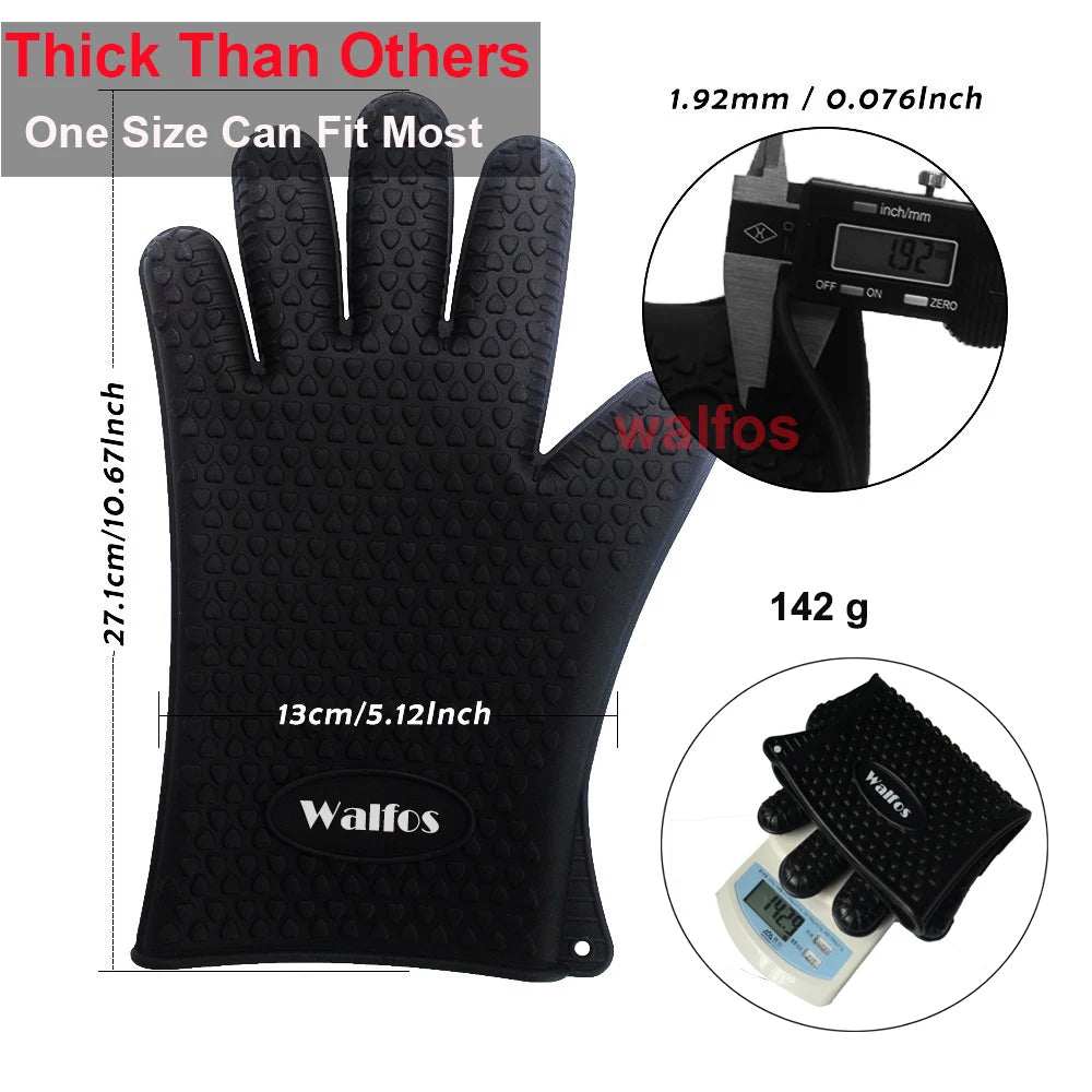 Silicone Oven Kitchen Glove Heat Resistant