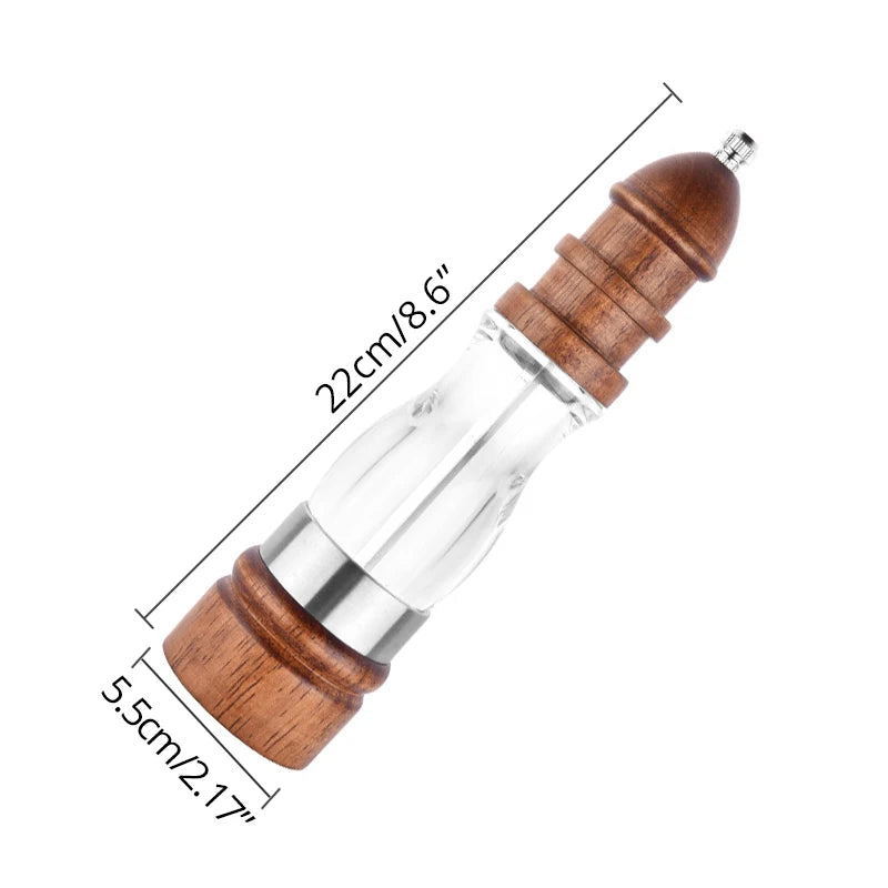 Wooden Salt and Pepper Grinder Set