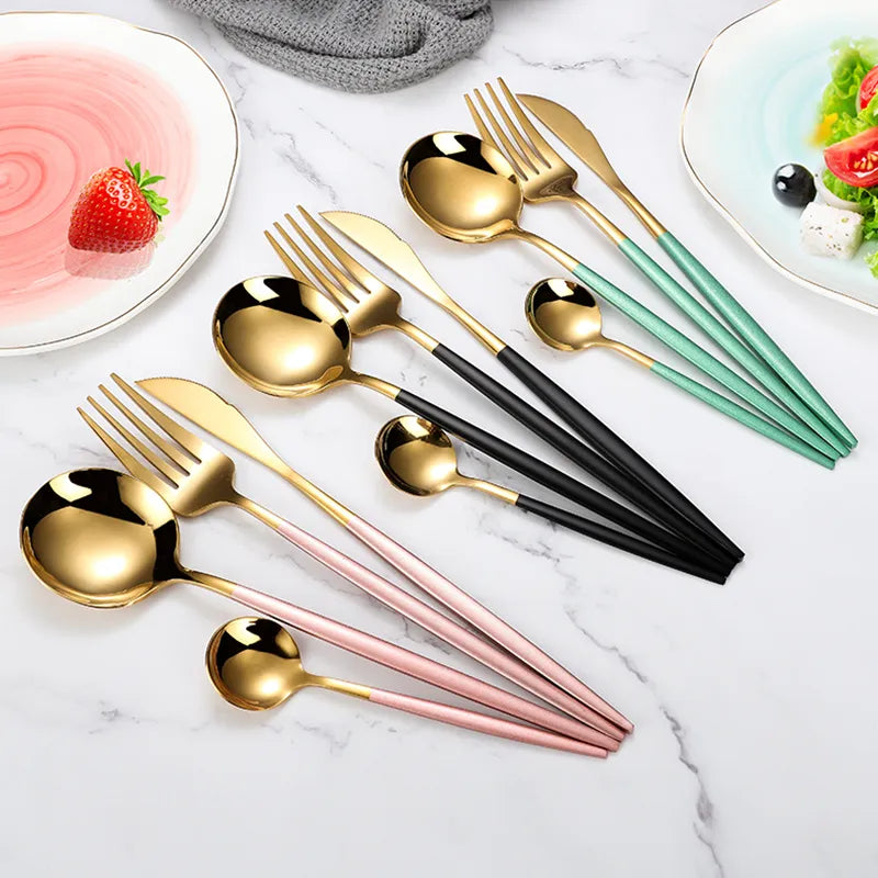 4Pcs Cutlery Set