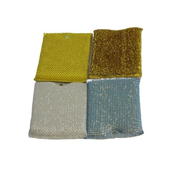 Elegant Four-piece Gold and Silver Rags